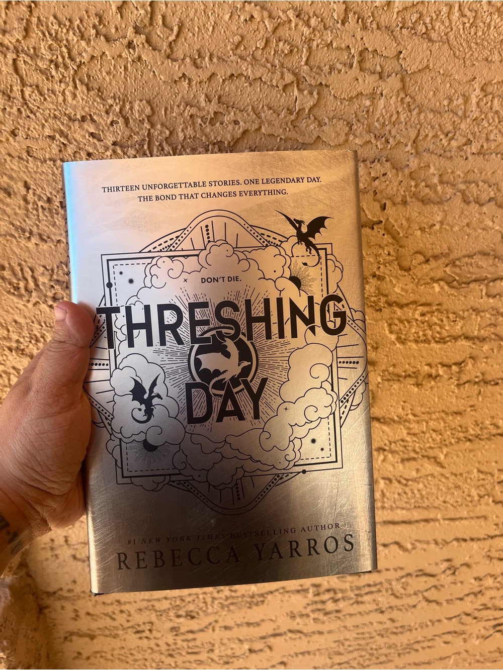 Threshing Day by Rebecca Yarros Deluxe Sprayed Edges